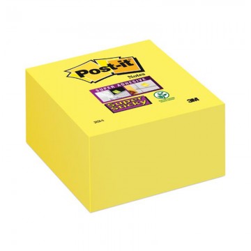 Κύβος Post-it 2028 S 76x76 κίτρινος Super Sticky (350φ)